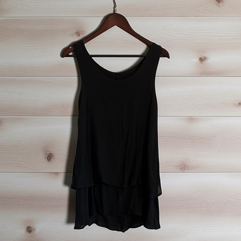 Unbranded Women’s Tiered tunic/dress black size small